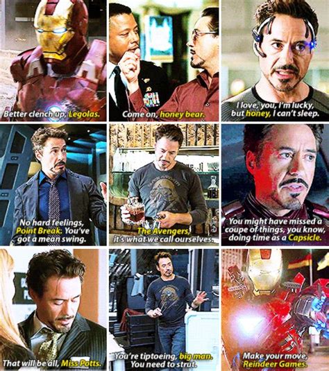 tony stark nicknames for avengers.